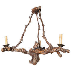 French Grapevine Chandelier