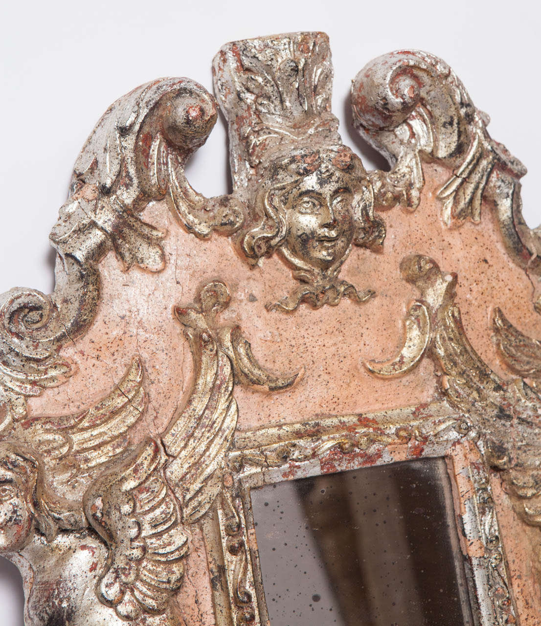 Painted 19th Century Italian Mirror