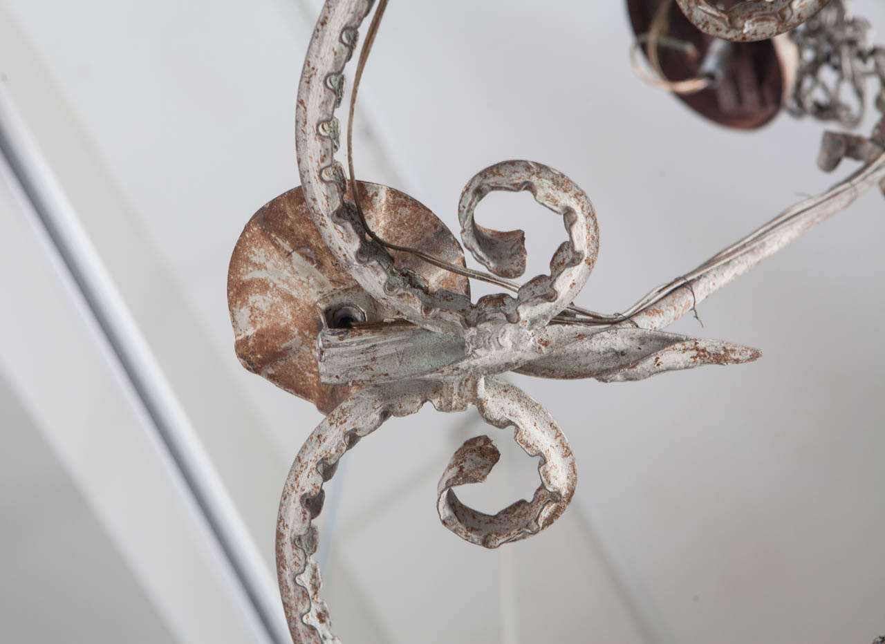 Early 20th Century Iron Chandelier 1