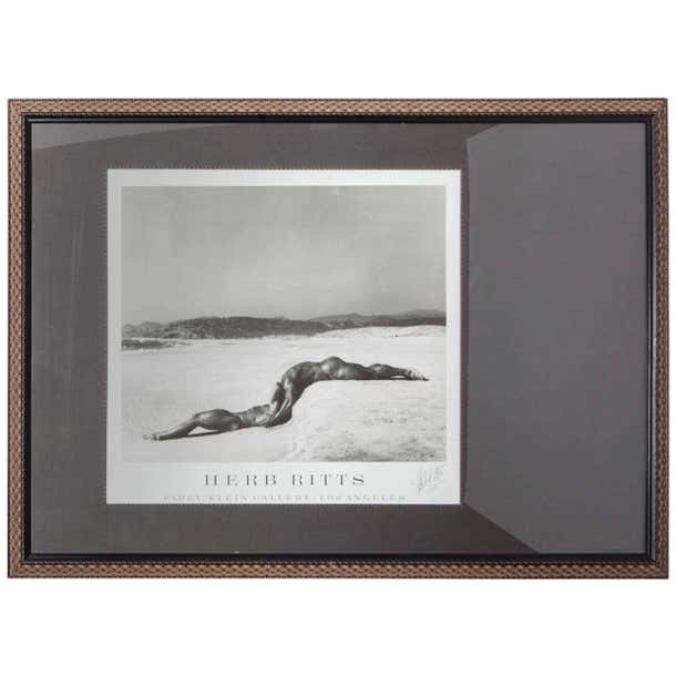 Signed Herb Ritts Poster For Sale at 1stDibs | herb ritts posters for ...