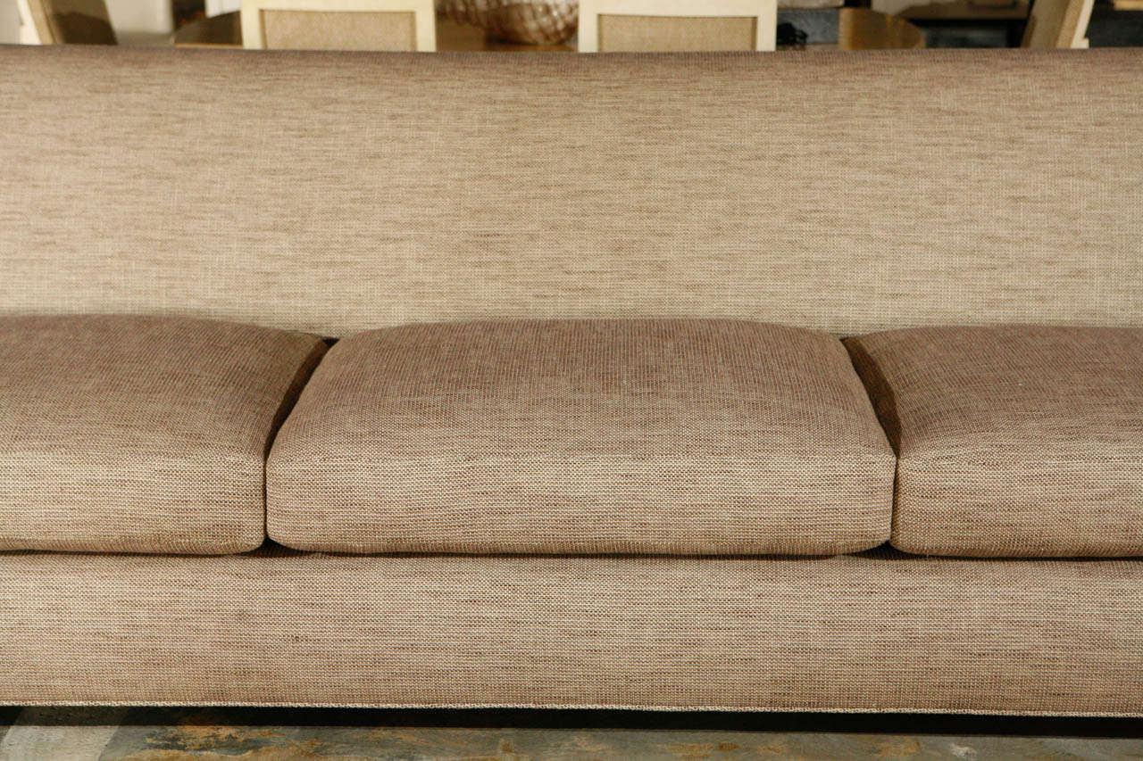 20th Century Large Scale Roy McMakin Sofa in New Ralph Lauren Upholstery