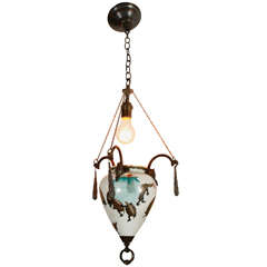 European Japanese Style Porcelain Pendant 9