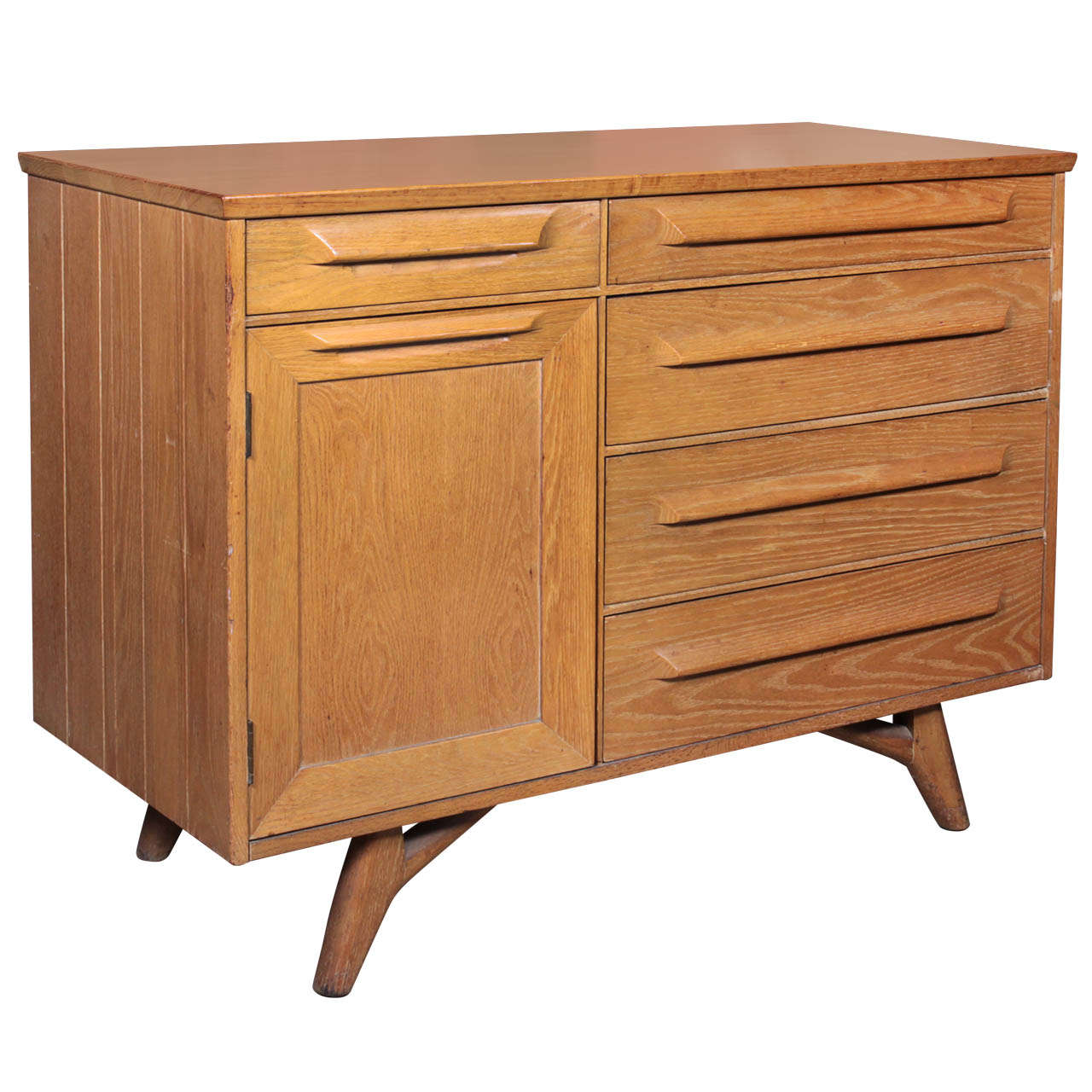 Paul Laszlo Oak Dresser For Sale