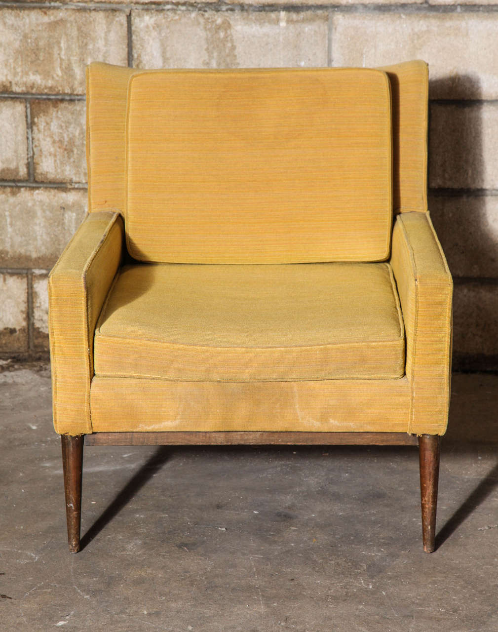 Paul McCobb Lounge Chairs and Ottoman 1