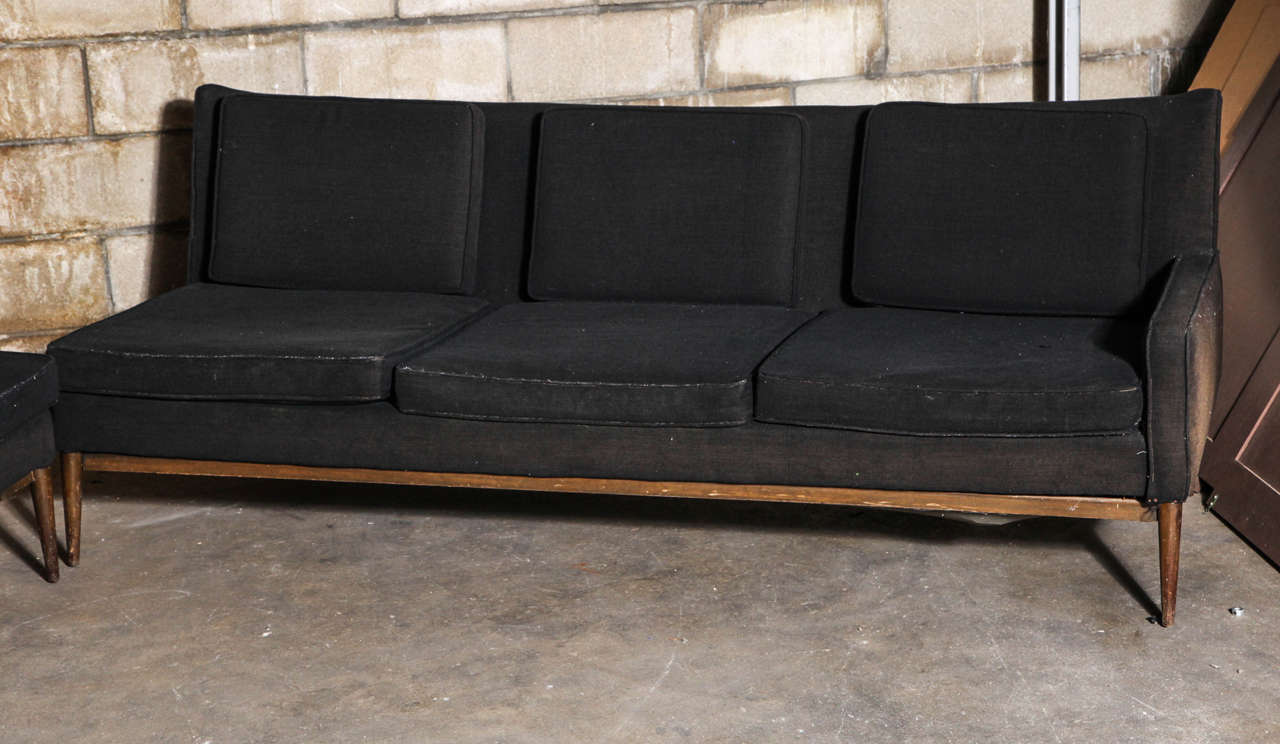 Mid-Century Modern Paul McCobb Sectional Sofa for Directional For Sale