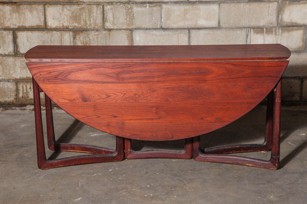 Peter Hvidt and Orla Mølgaard-Nielsen Drop-Leaf Dining Table