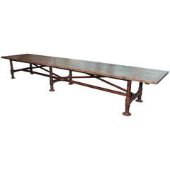 Vintage Southbank's Long Dining Table