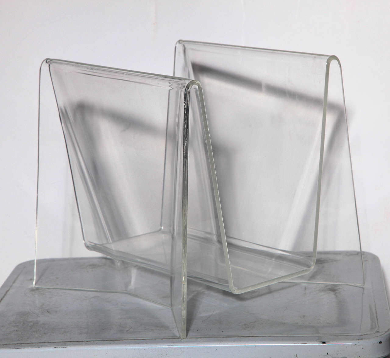 clear magazine holder