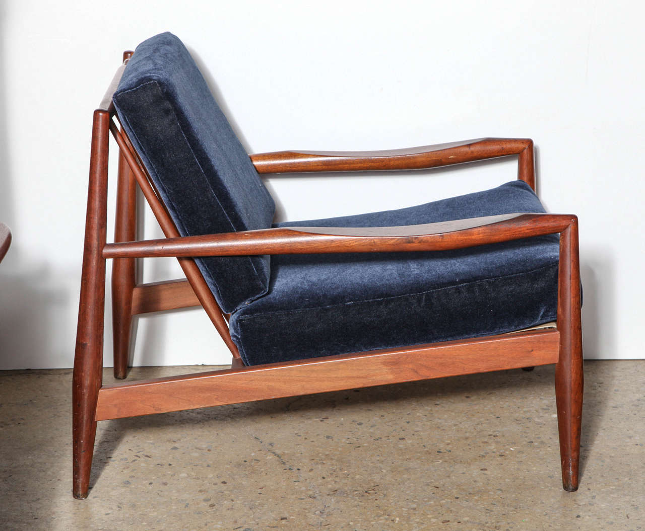 Adrian Pearsall 834-c Lounge Chair In Good Condition In Bainbridge, NY