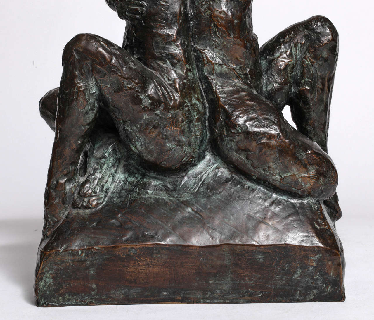 American William Zorach Bronze Sculpture, 