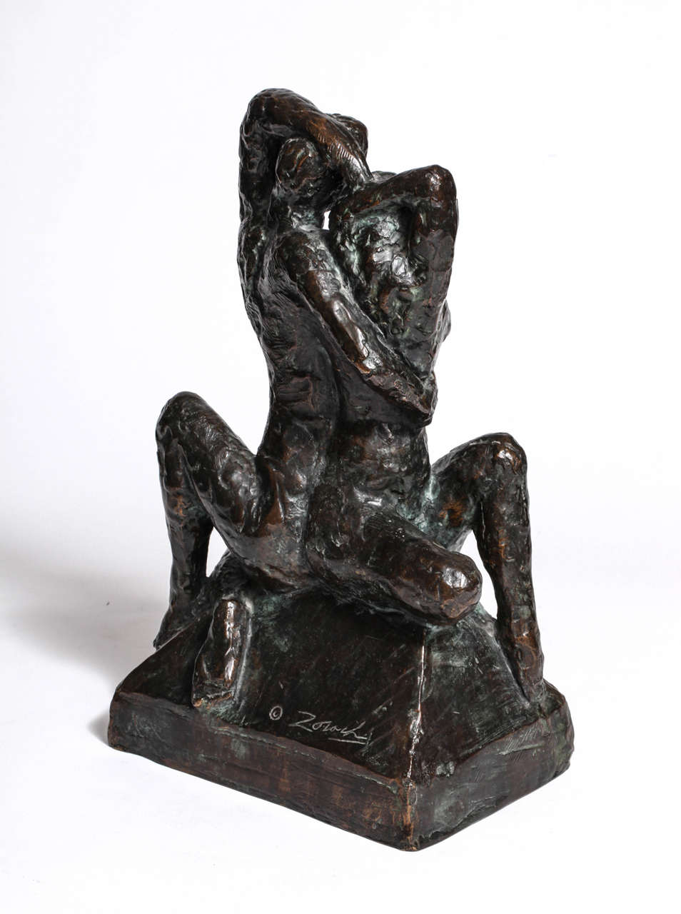 Mid-20th Century William Zorach Bronze Sculpture, 
