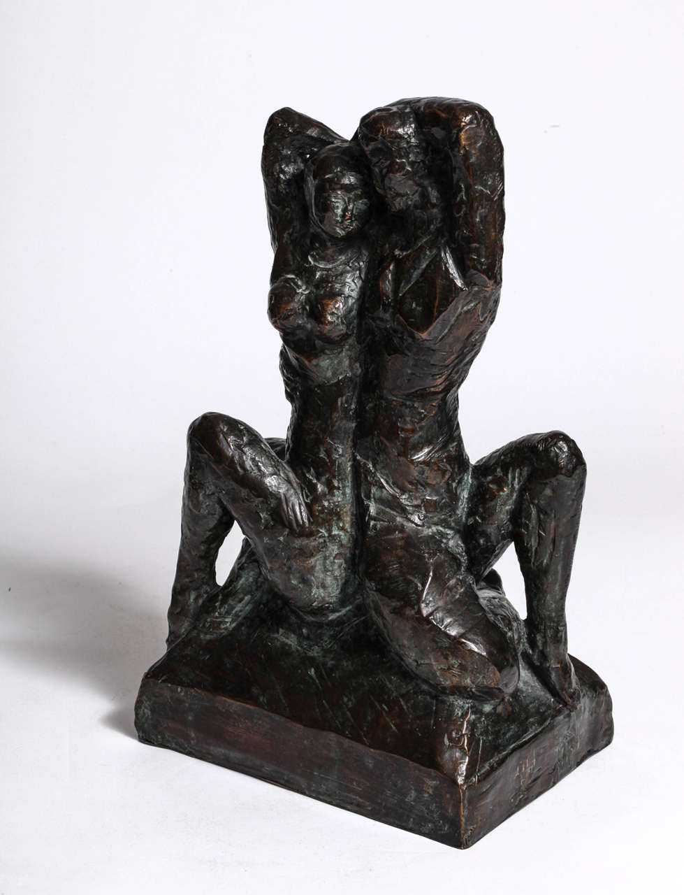 William Zorach Bronze Sculpture, 