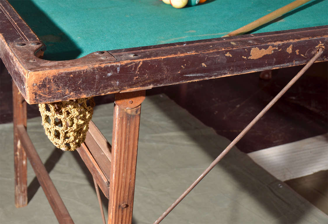 foldable pool table