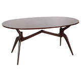 Oval Dining Table In The Style Of Parisi