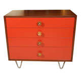 George Nelson dresser with cupcake pulls and hairpin legs