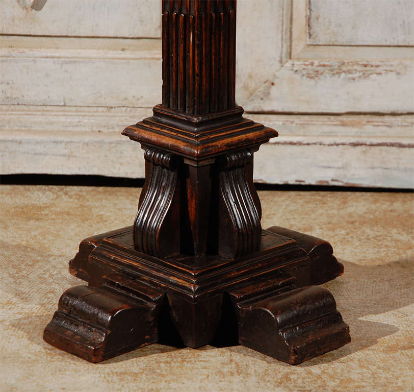 Italian Octagonal, Pedestal Table from Florence