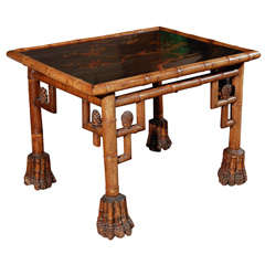 Antique Elephant Foot Table