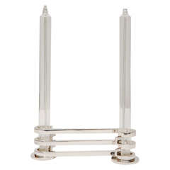 Sterling Silver Candleholder by Puiforcat 4