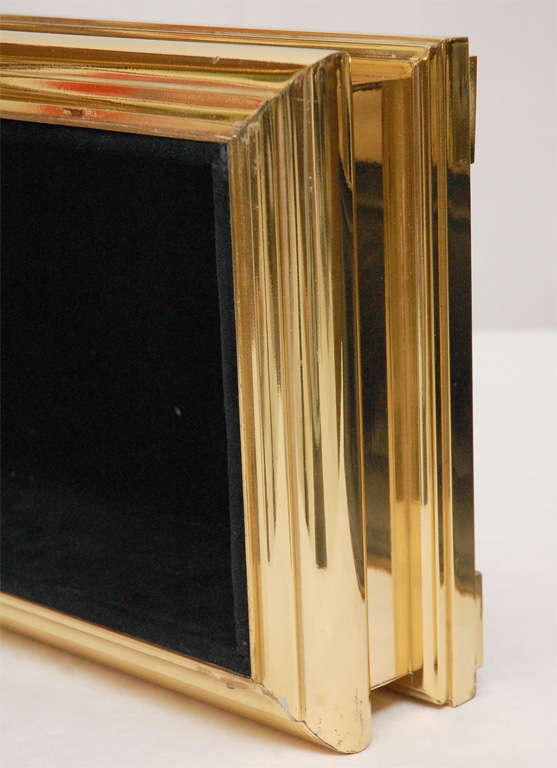 Large Decorative Brass Box by Chapman 1