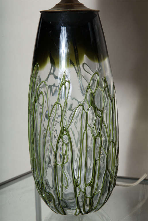 Pair of Mid-Century Murano Glass In Excellent Condition For Sale In Valley Stream, NY