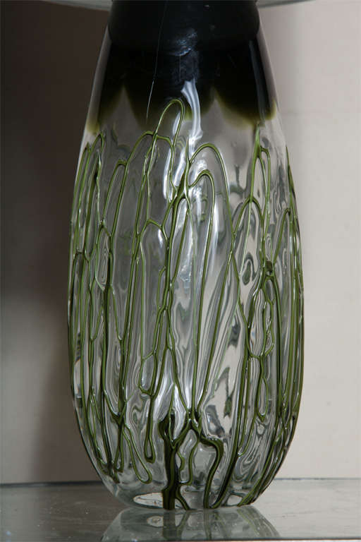Mid-20th Century Pair of Mid-Century Murano Glass For Sale