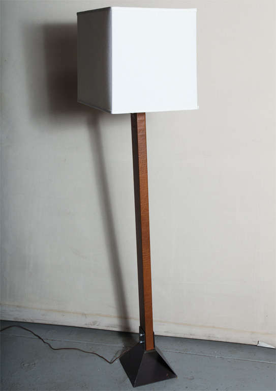Metal Sonneman Floor Lamp
