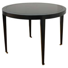 Donghia Game Table with Reversible Felt Top