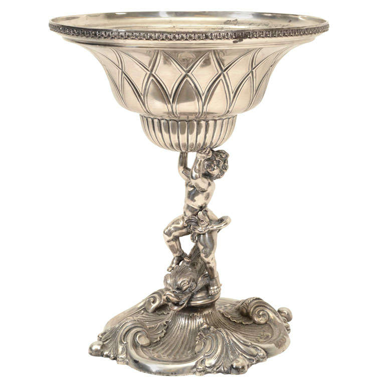 800 Silver Italian Centerpiece