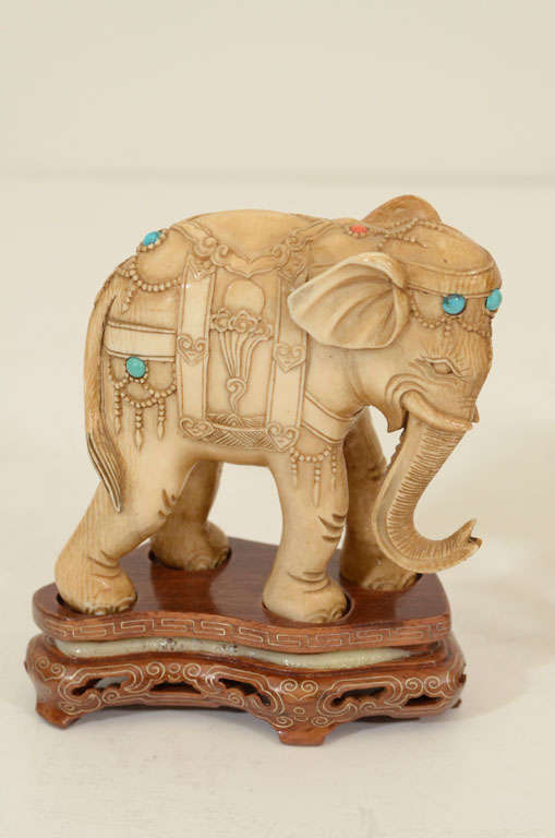 ivory elephant figurines value