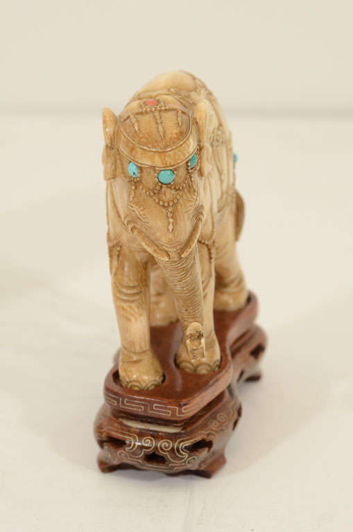 ivory carved elephants value