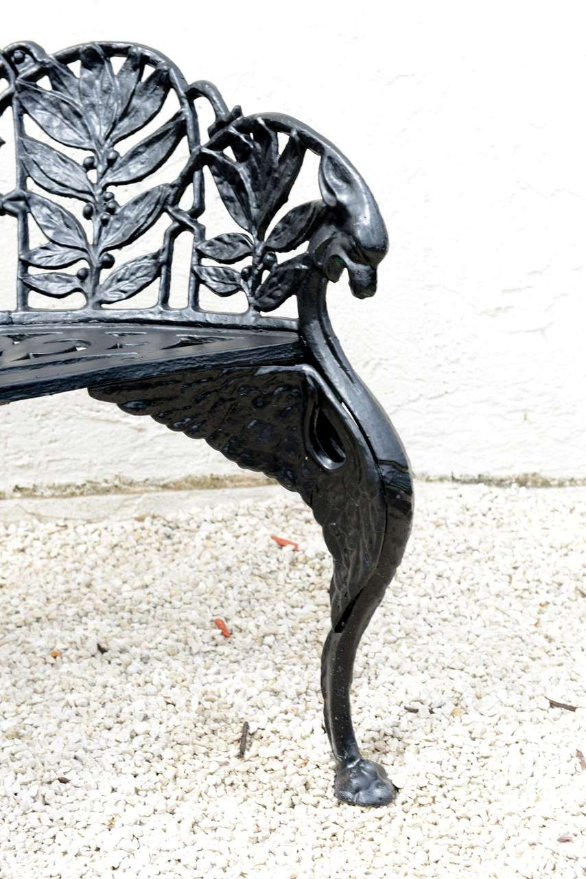 Pair of Cast Iron Garden Benches SATURDAY SALE 2