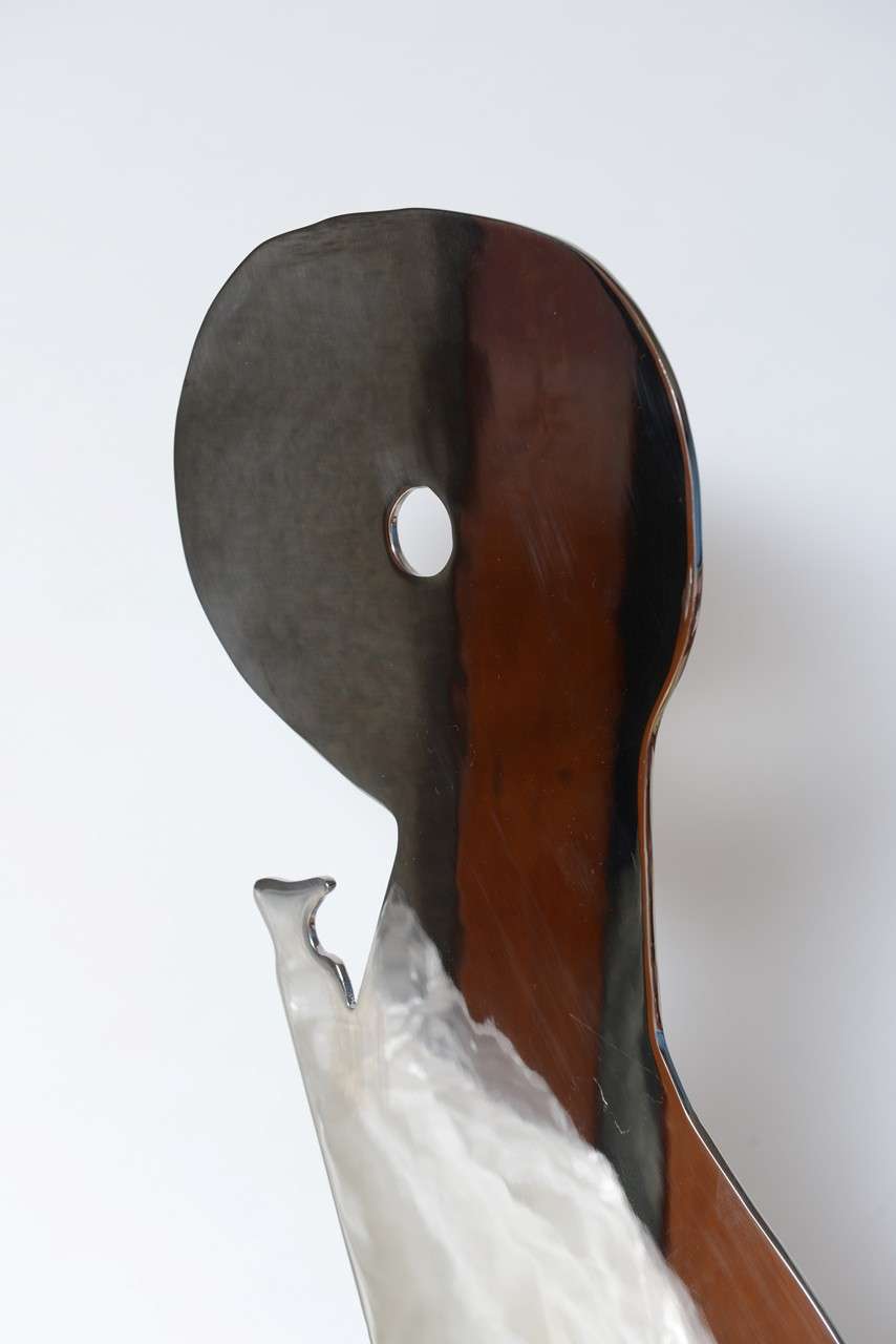 Metal on Marble Sculpture by Jack Schuyler For Sale 2