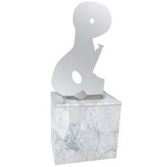Metal on Marble Sculpture by Jack Schuyler 2