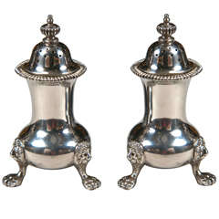 Tiffany Silver Salt and Pepper Shakers
