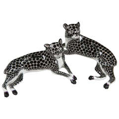 Pair of Samson Leopards
