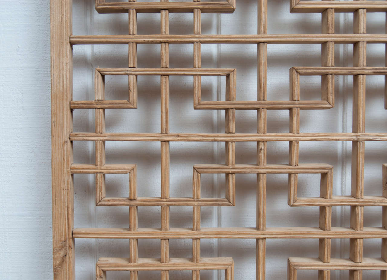 Chinese Bleached Lattice Panel