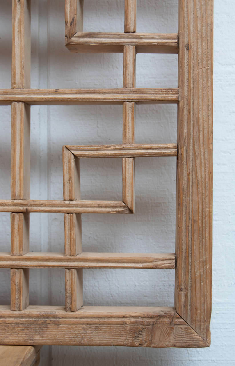 Softwood Bleached Lattice Panel