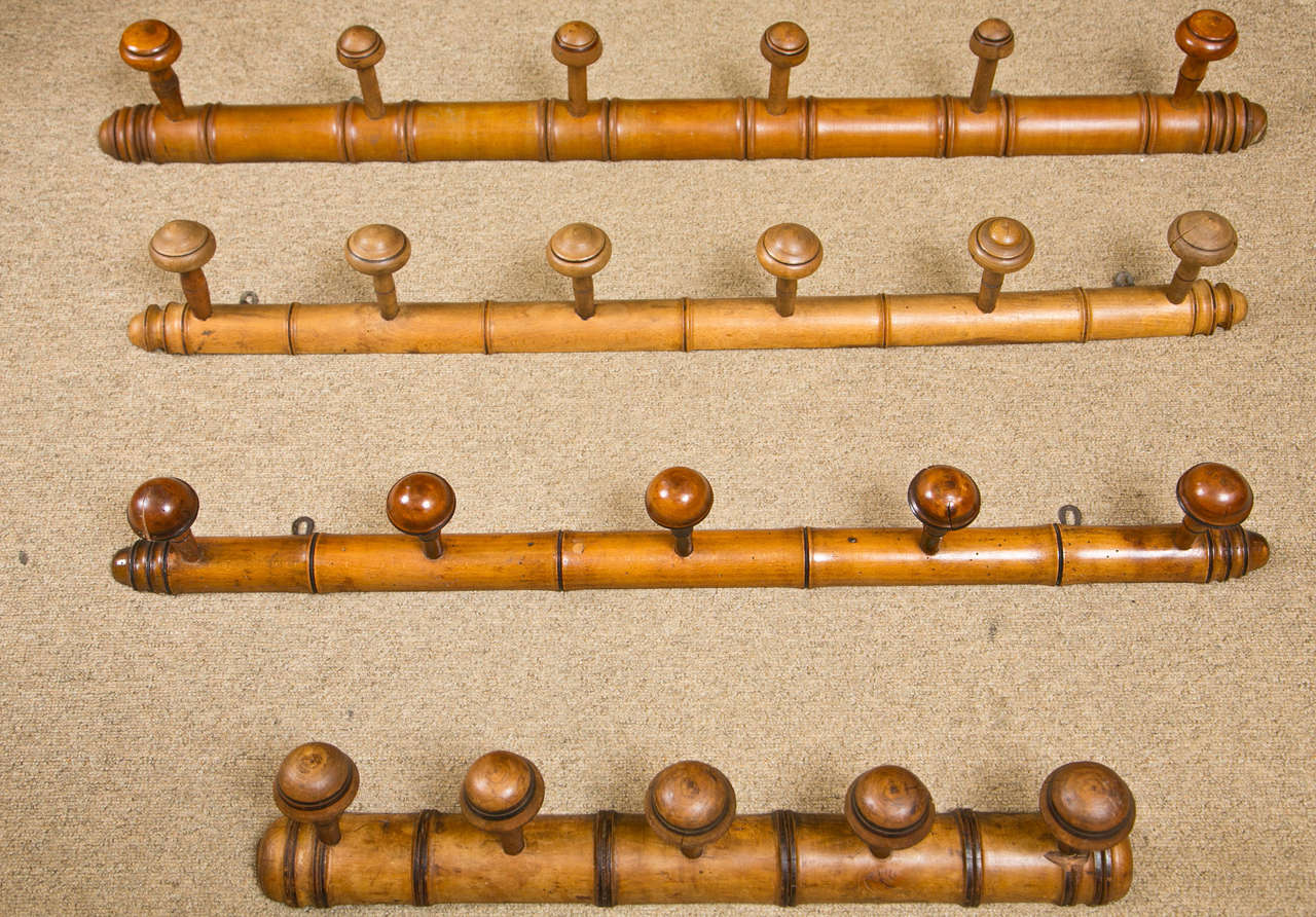 Antique Bamboo Hat/Coat Racks at 1stDibs
