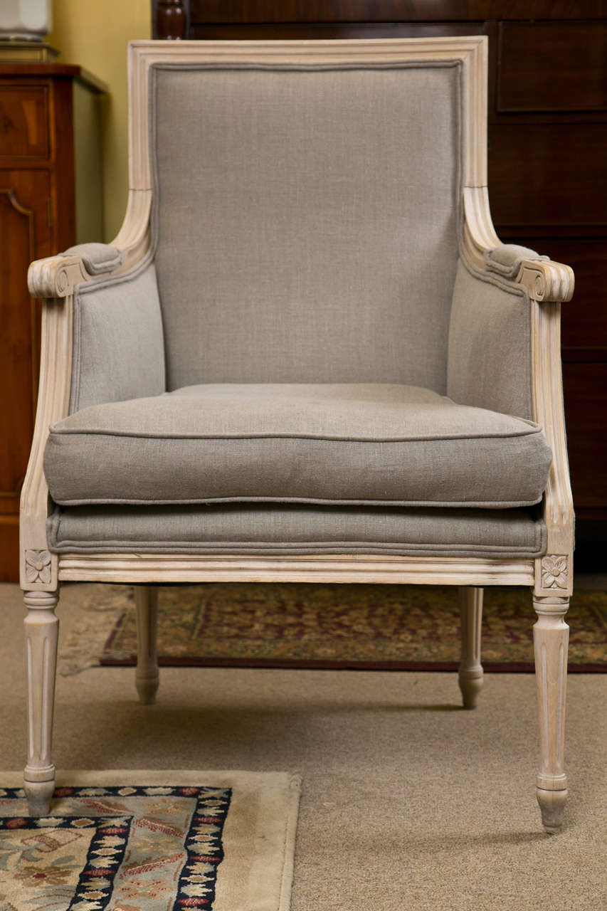 Pair English Begere Chairs from London's Dorchester Hotel For Sale at