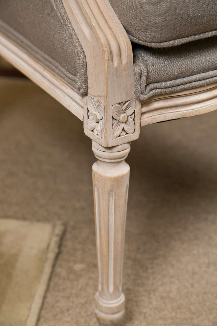 Pair English Begere Chairs from London's Dorchester Hotel For Sale at