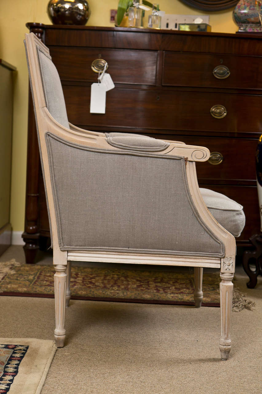 Pair English Begere Chairs from London's Dorchester Hotel For Sale at