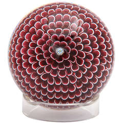 1974 St. Louis Honeycomb Paperweight