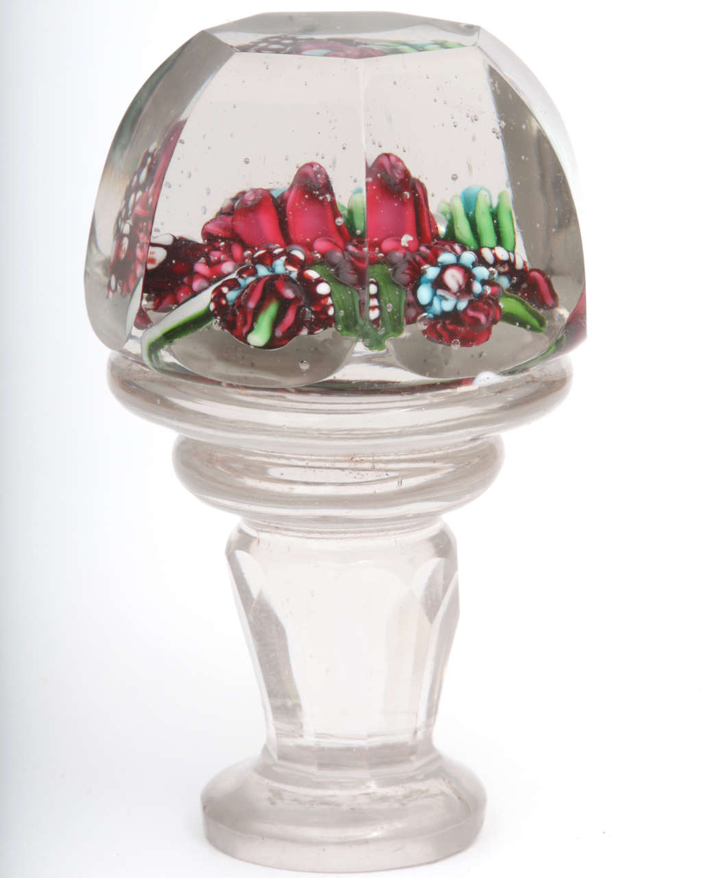19th Century A Rare Russian Glass Paperweight Seal For Sale