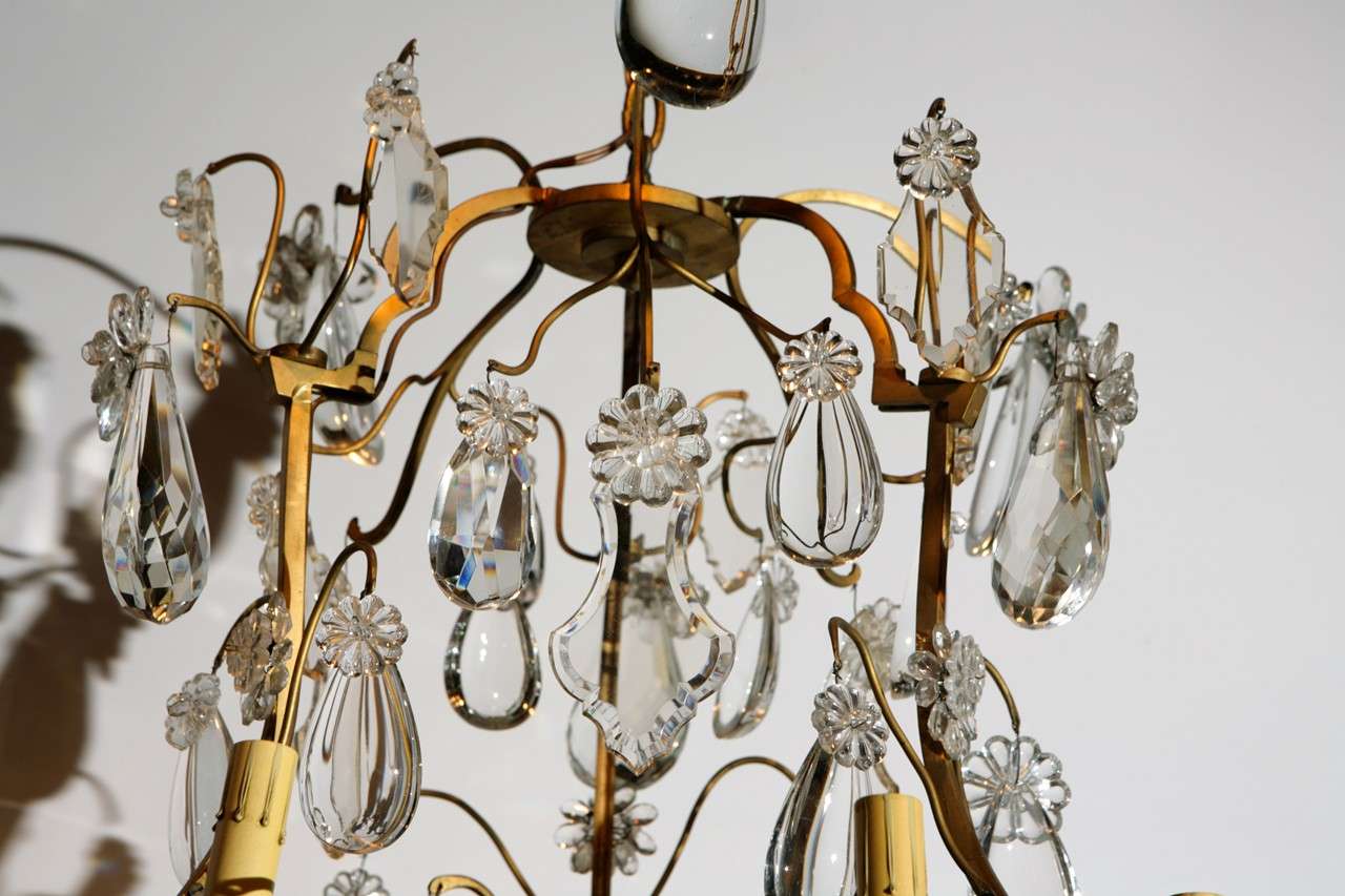 French Crystal Chandelier For Sale 3
