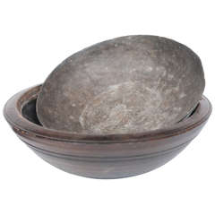 Treen Bowl with Liner 