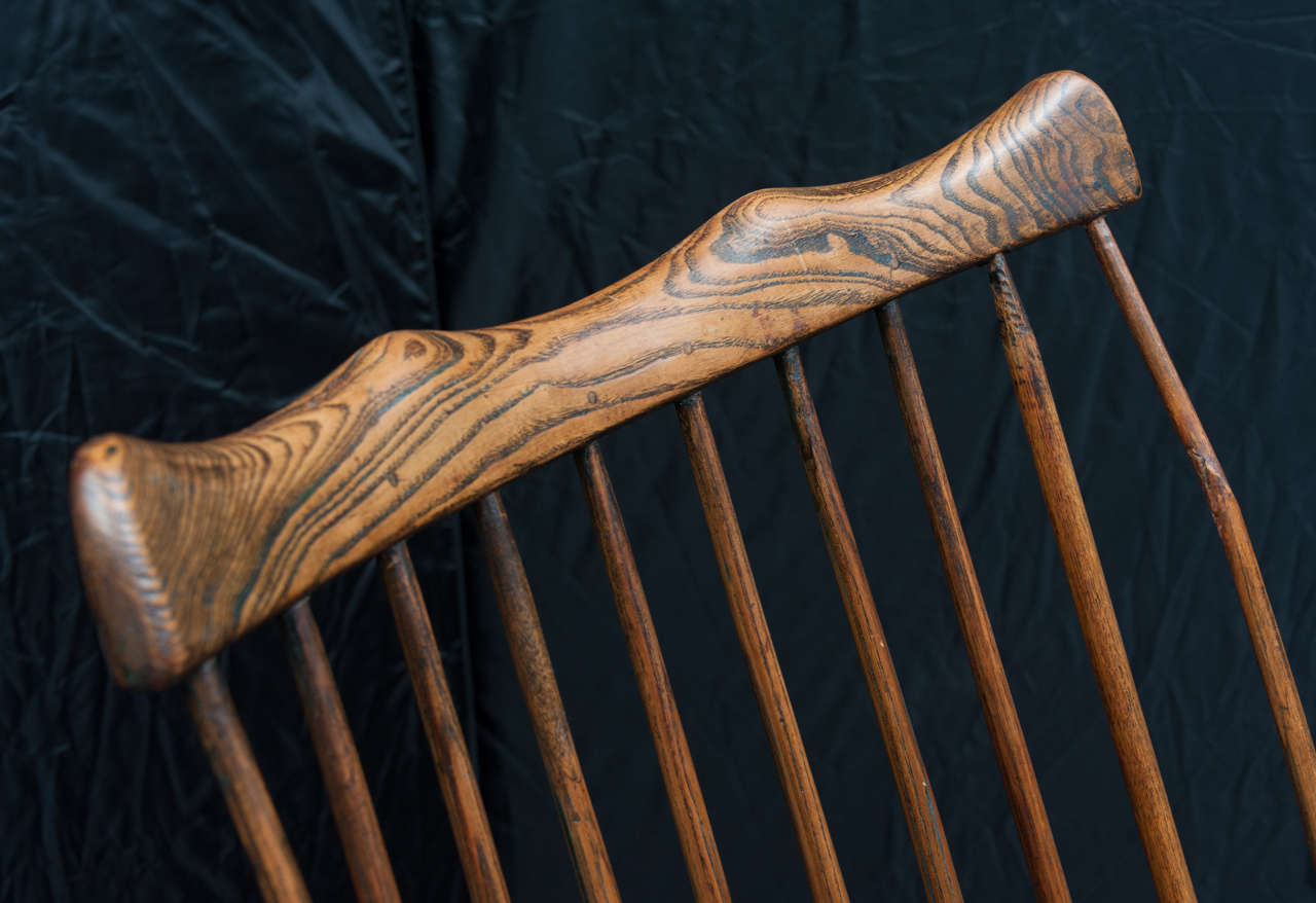18th Century and Earlier Comb Back Windsor Chair  For Sale