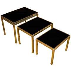 1970
s Guy Lefevre Nesting Tables - Jansen Edition