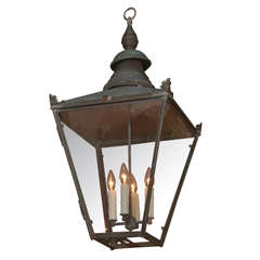 19th c. English Copper Lantern