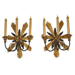 Pair Sconces by Borghese