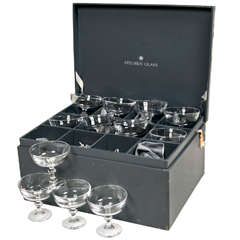 Set of 12 Steuben Stemware
